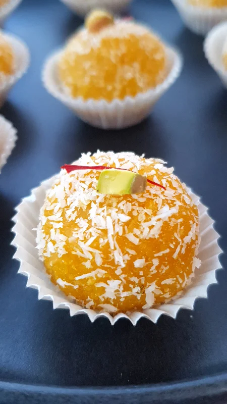 Mango Coconut Laddoo